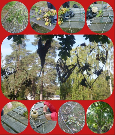 Vårt arbete i ramnaparken.